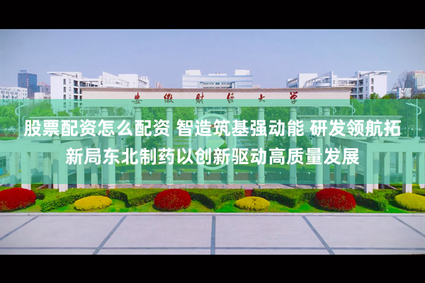 股票配资怎么配资 智造筑基强动能 研发领航拓新局东北制药以创新驱动高质量发展