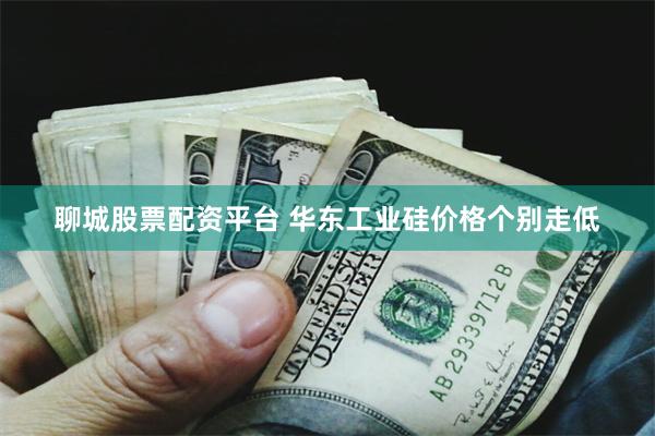 聊城股票配资平台 华东工业硅价格个别走低