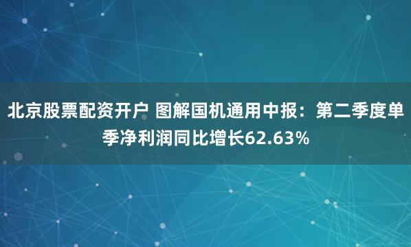 北京股票配资开户 图解国机通用中报：第二季度单季净利润同比增长62.63%